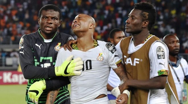 Andre Ayew IGNORED as Ghana’s all-time top scorer Asamoah Gyan names his all-time Black Stars XI