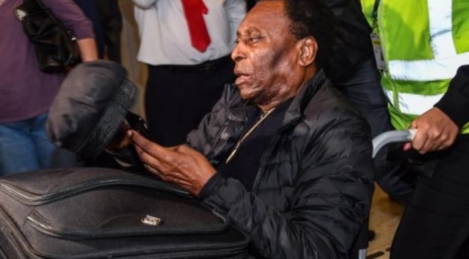 Pele: Brazil legend ’embarrassed’ to leave house because of ill health