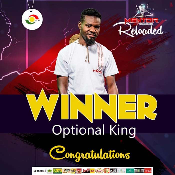 Optional King Emerged Winner of TV3’s Mentor Reloaded reality show