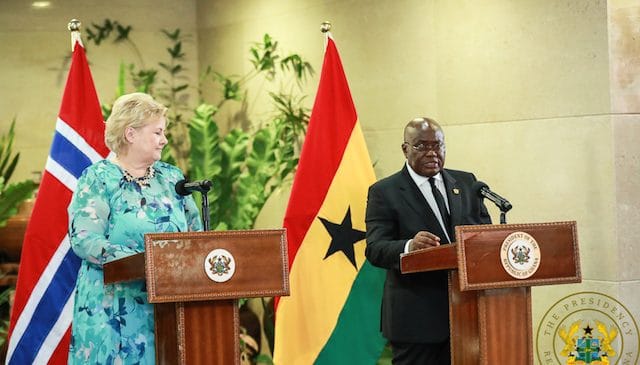 Ghana, Norway pledge to reinforce ties of co-operation