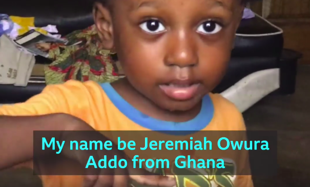 Ghana’s Jeremiah Addo could be world’s smartest two-year-old – BBC Reports (+Video)
