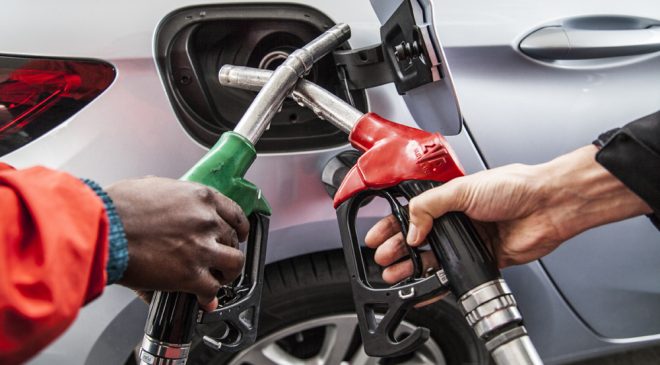 Fuel prices go down marginally