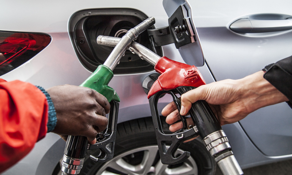 Fuel prices go down marginally