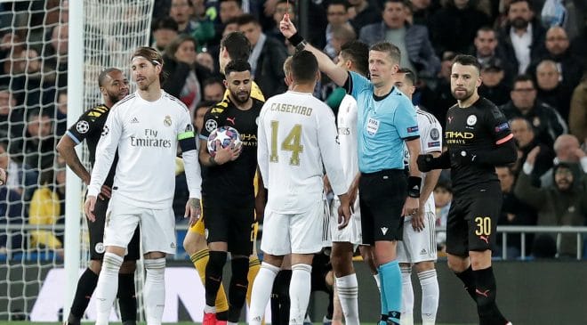 Ramos equals Champions League red card record