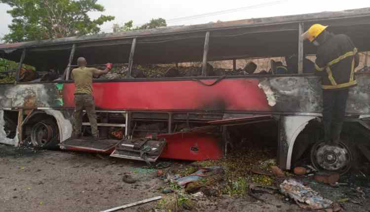 30 people burnt to death in Kintampo-Tamale road crash