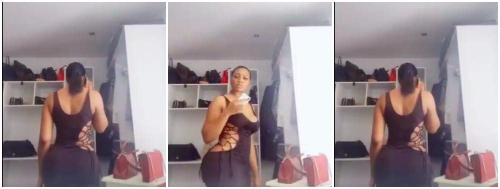 Sandra Ankobiah Models Her Big ‘Booty’ As She Joins The Tik Tok Craze (+Video)