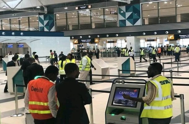 Coronavirus: Ghana Airport staff shy away from passengers from affected countries