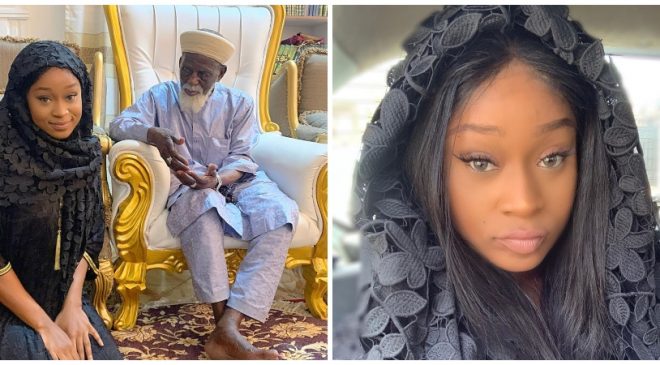 Efia Odo pays courtesy call to The Chief Imam and donate towards Ramadan