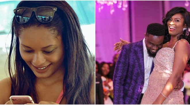 Sarkodie discourages me from replying social media insults – Tracy Sarkcess