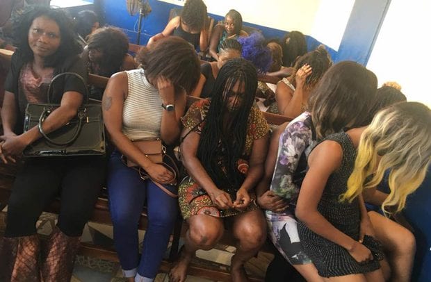 Kumasi: 11 prostitutes arrested after their client falls to his death while in “action”