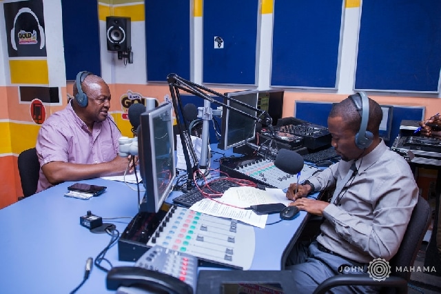 “Rise, speak against Akufo-Addo’s dictatorial radio closures” – Mahama