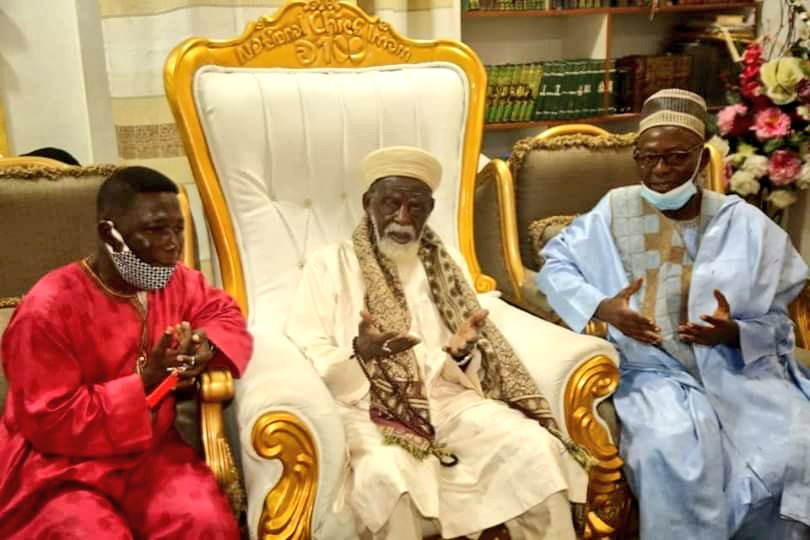 Togbe Afede XIV: Hearts of Oak bankroller donates to Chief Imam – PICTURES
