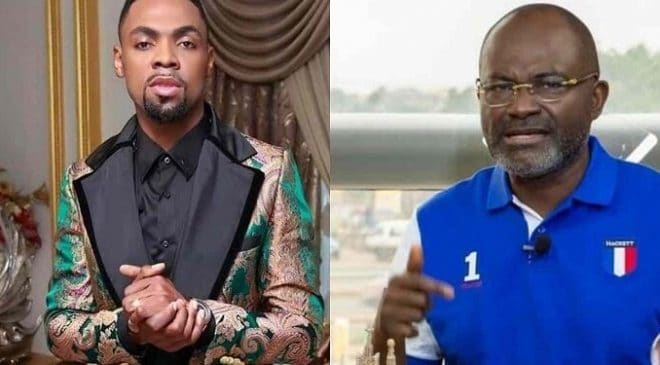 Video: Ghanaians go wild over Obofour’s warning to make Kennedy Agyapong useless if he dares him