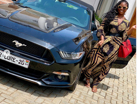 Salma Mumin got herself a Ford Mustang and she wants us to know