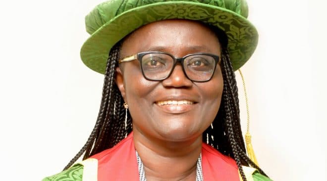 Prof. Rita Dickson is KNUST’s first female Vice Chancellor