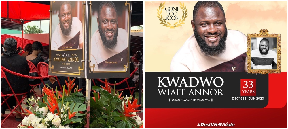 Sorrowful Moments from the 1-week commemoration of the late Kwadwo Annor Wiafe (+Videos)