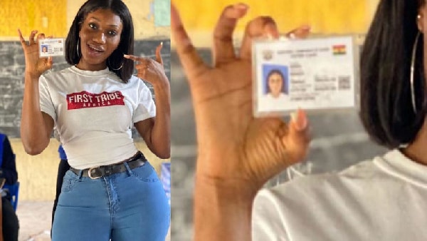 Be a citizen, not a spectator – Wendy Shay’s advice after getting her Voters ID card
