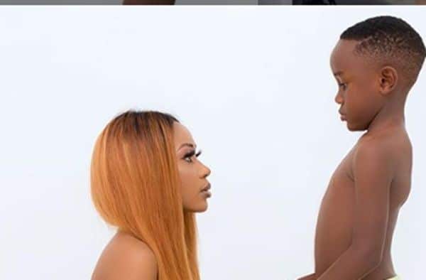 I bath with my son – Akuapem Poloo reacts after viral photo