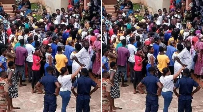 Tension at Accra Girls Institute as NPP, NDC members clash over press conference