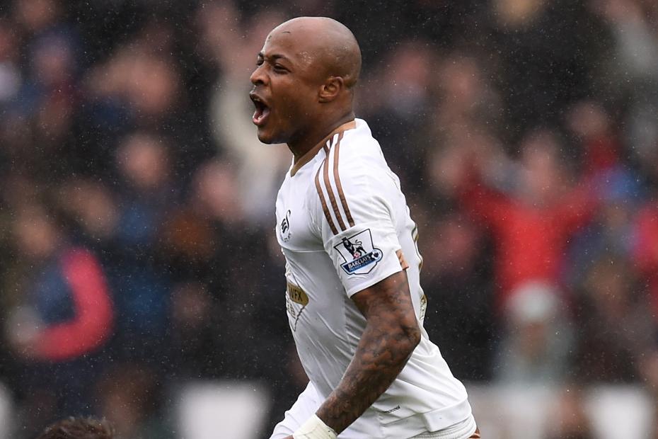 Andre Ayew buzzing over Swansea City form after victory against Birmingham City