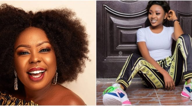 Afia Shwarzenegger claims she advised Akuapem Poloo on what to say after her nude photo saga