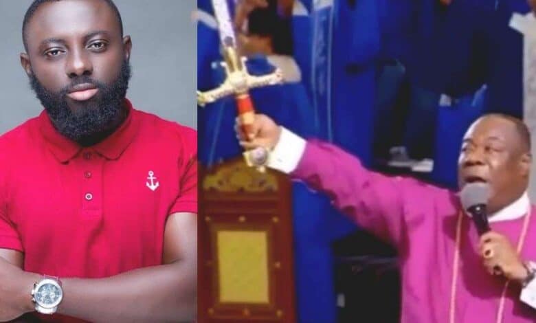 Is this not stupidity? – Kofi Asamoah slams Duncan Williams for displaying sword in church