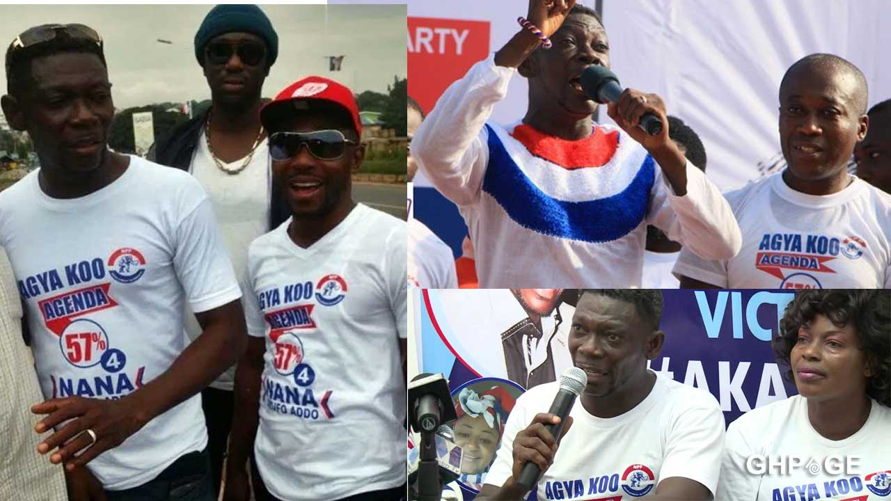 Agya Koo composes campaign song for NPP, performs at manifesto launch