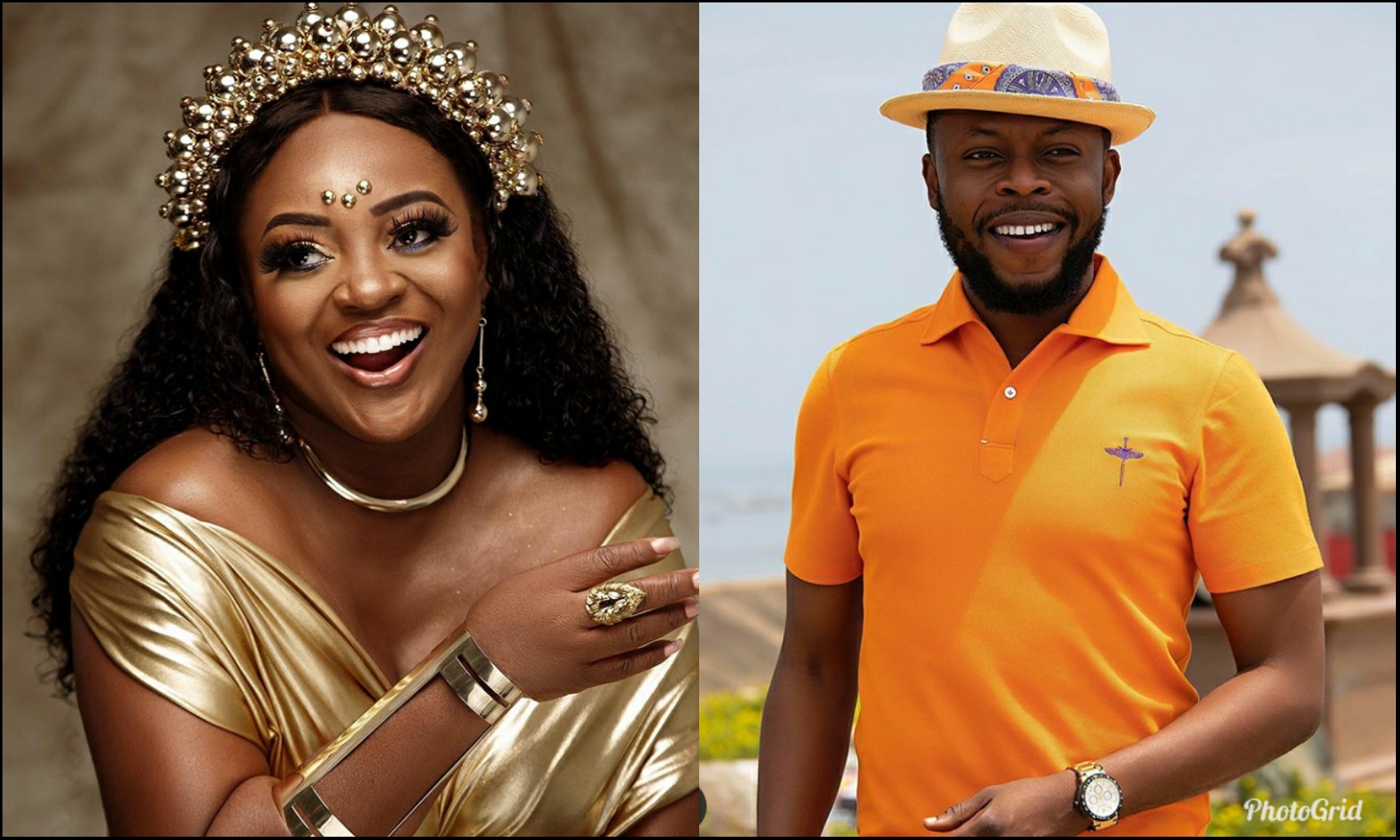 You have plenty cars, please give me one – Kalybos begs Jackie Appiah