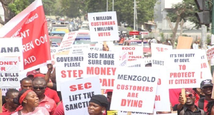 Menzgold customers cannot be included in government’s bailout fund – SEC