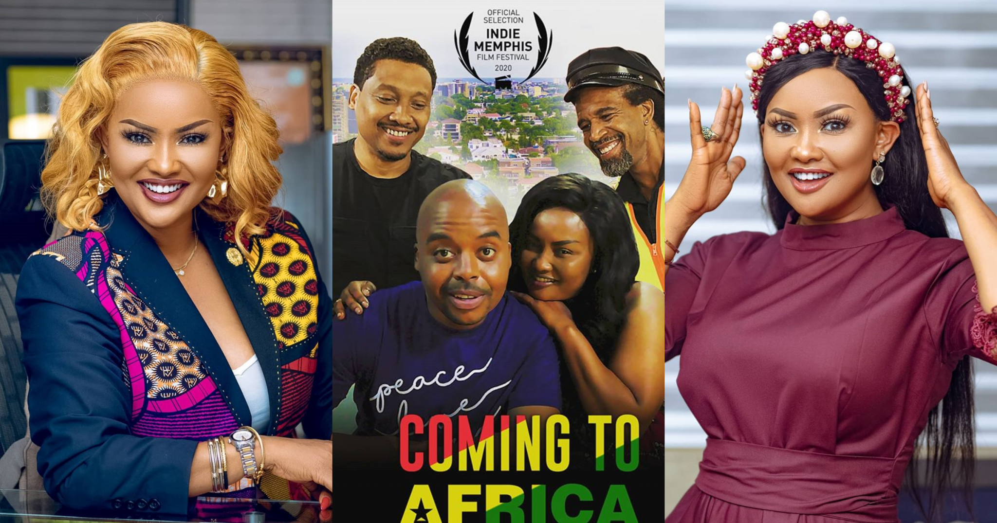 Nana Ama McBrown features in American movie called Coming to Africa (+video)