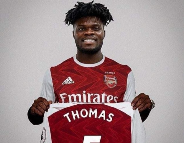 Partey joins Arsenal for £45m