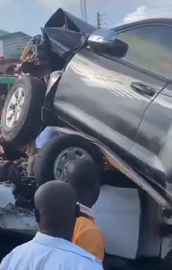 Four feared dead in Awoshie accident