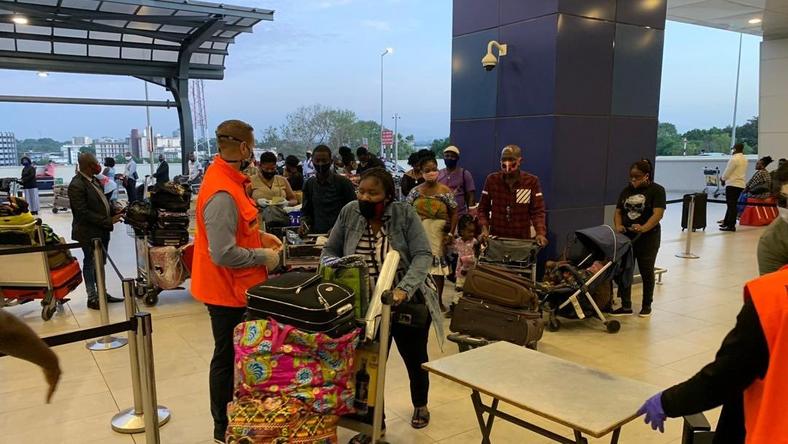 2,262 stranded Ghanaian domestic workers evacuated from Lebanon