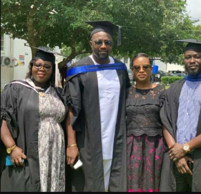 John Dumelo graduates from GIMPA with degree in Public Administration