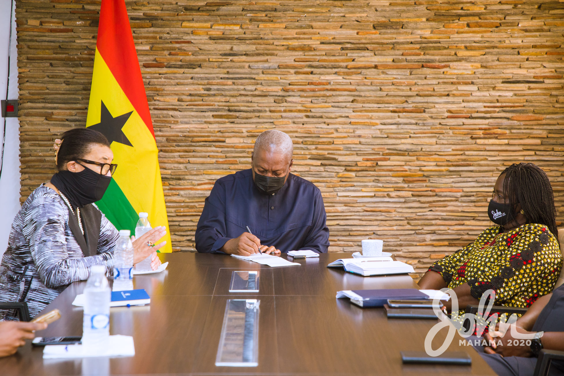 Mahama briefs Commonwealth Secretary General on why he is rejecting election results