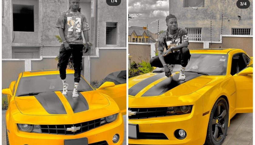Kuami Eugene spoils himself with a brand new car worth over ,000