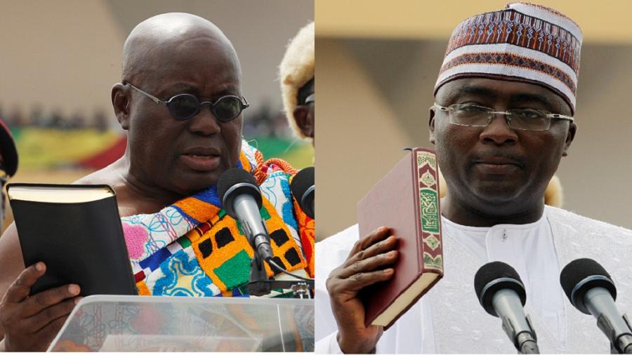 Akufo-Addo, Bawumia sworn into office for 2nd term