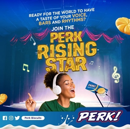 Perk Biscuit announces the Perk Rising Star challenge