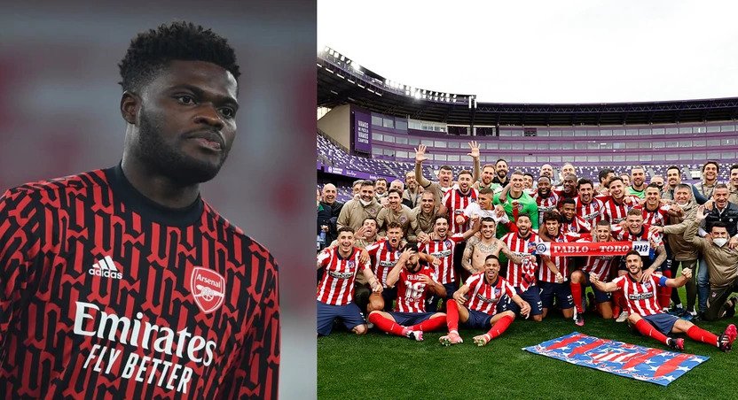 Thomas Partey recognised as La Liga champion after Atletico Madrid victory