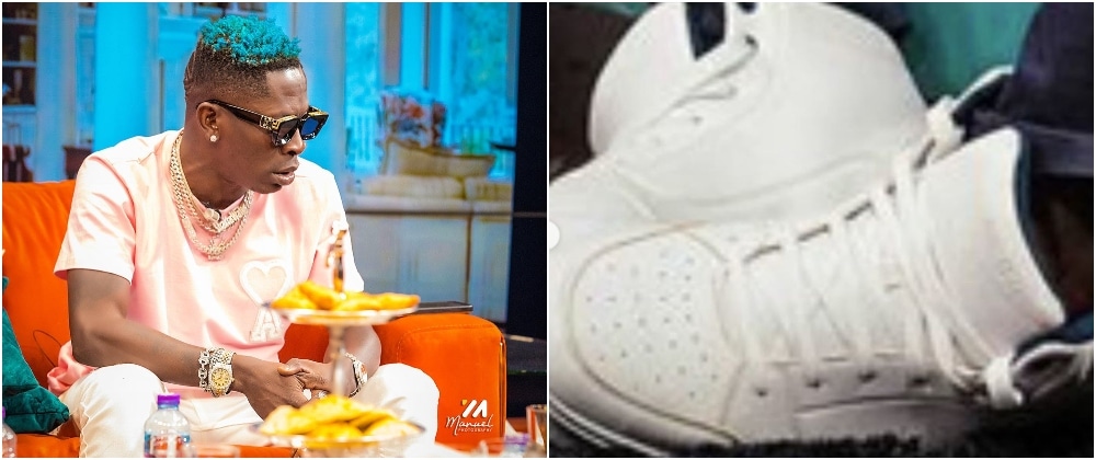 Arnold’s ‘2.50p shoes’ goes viral after Shatta Wale jabbed on Mcbrown’s show
