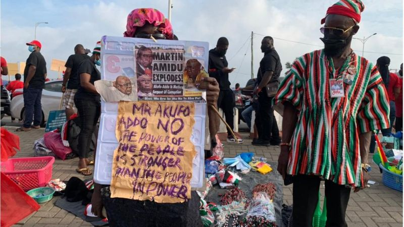 NDC stages ‘March for justice’ protest in Accra