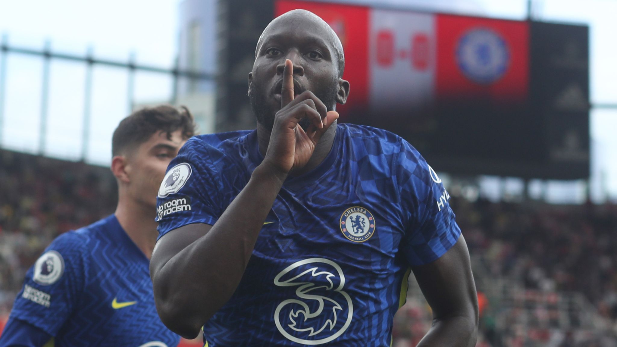 Lukaku scores his first Chelsea goal in a dominant win over Arsenal