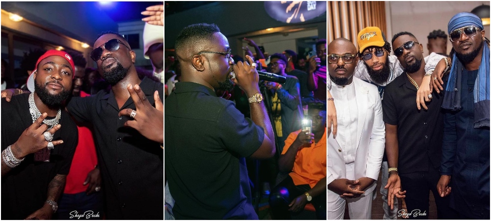 Photos: Top Naija Celebs Attend Sarkodie’s ‘No Pressure’ Album Listening Held In Lagos, Nigeria