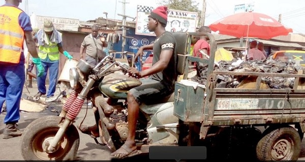 12 Aboboyaa riders arrested for using Tema motorway to cart refuse