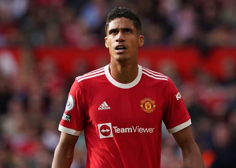 Raphael Varane out for a month with hamstring injury