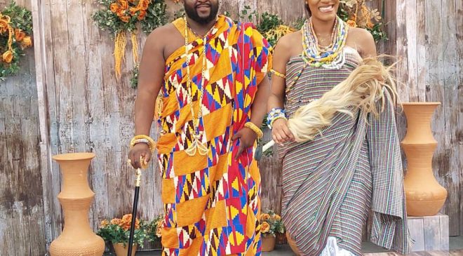Hawa Koomson’s son ties knot in colorful ceremony [+Photos]
