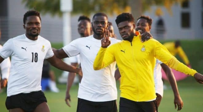 AFCON 2021: Thomas Partey, four others join Black Stars camp in Doha ahead of game against Algeria