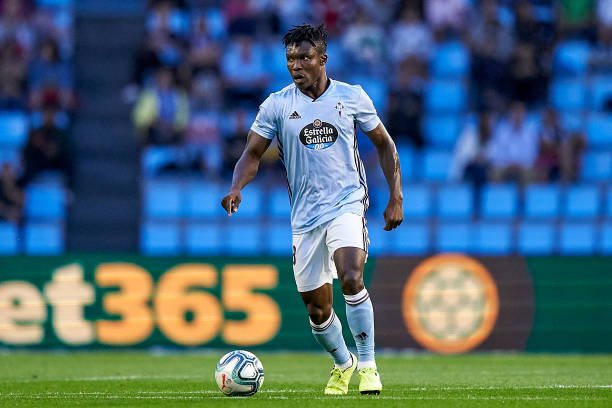 Joseph Aidoo makes 100th appearance for Celta Vigo in La Liga