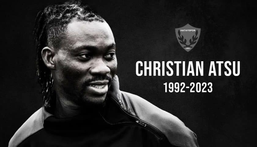 Final funeral rites of Christian Atsu
