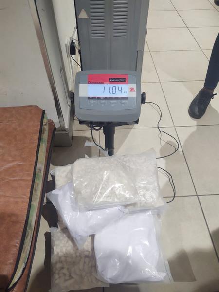 NACOC intercepts 11.4KG of cocaine worth 0K at KIA